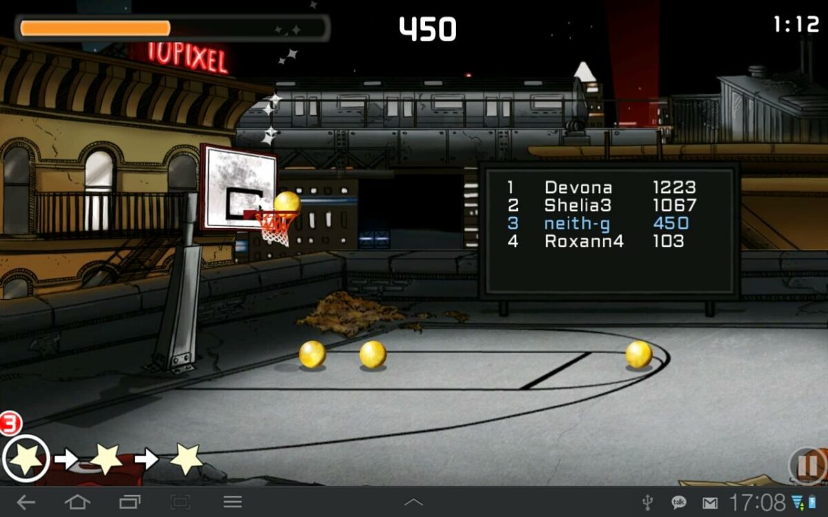 Скриншот Tip-Off Basketball 2 для Android
