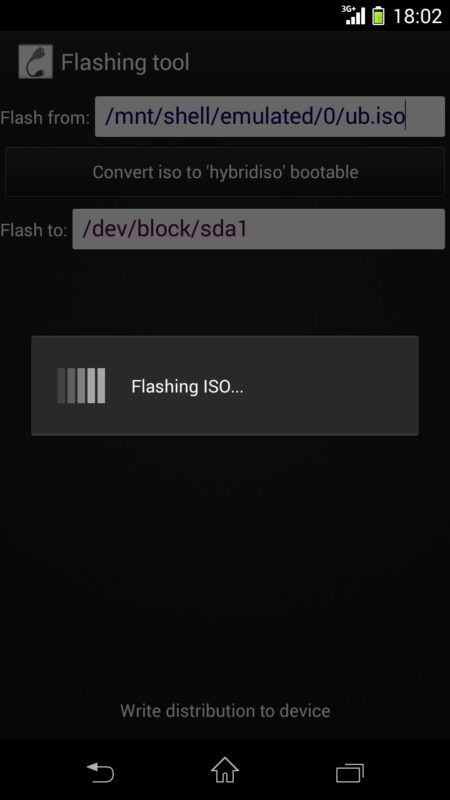 Скриншот Android USB Tool для Android