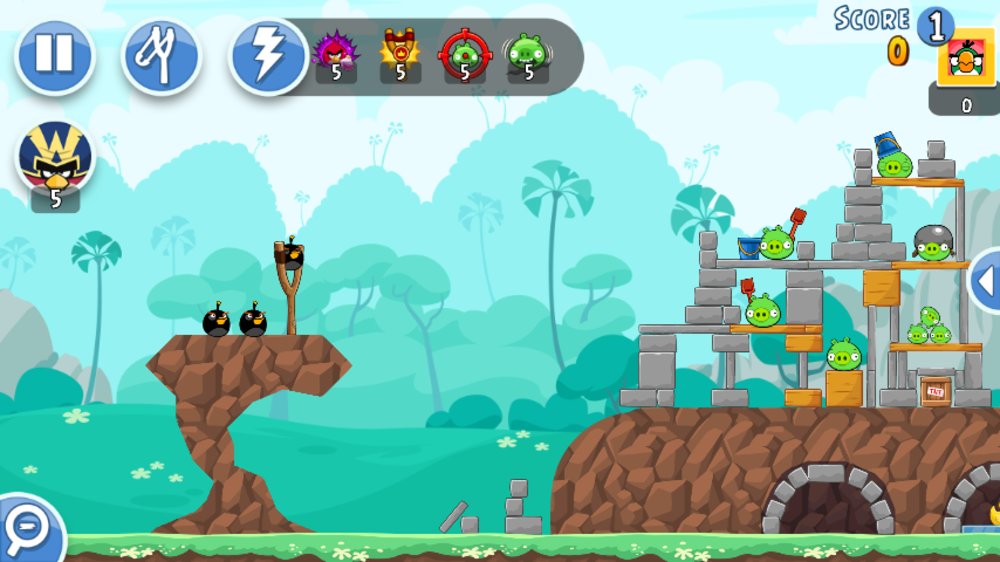 Скриншот Angry Birds Friends для Android