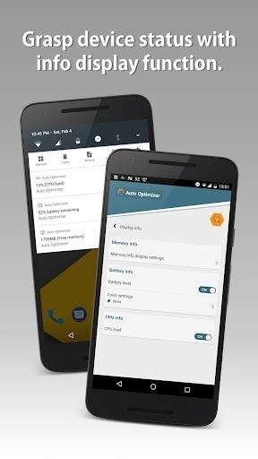 Скриншот Auto Optimizer для Android