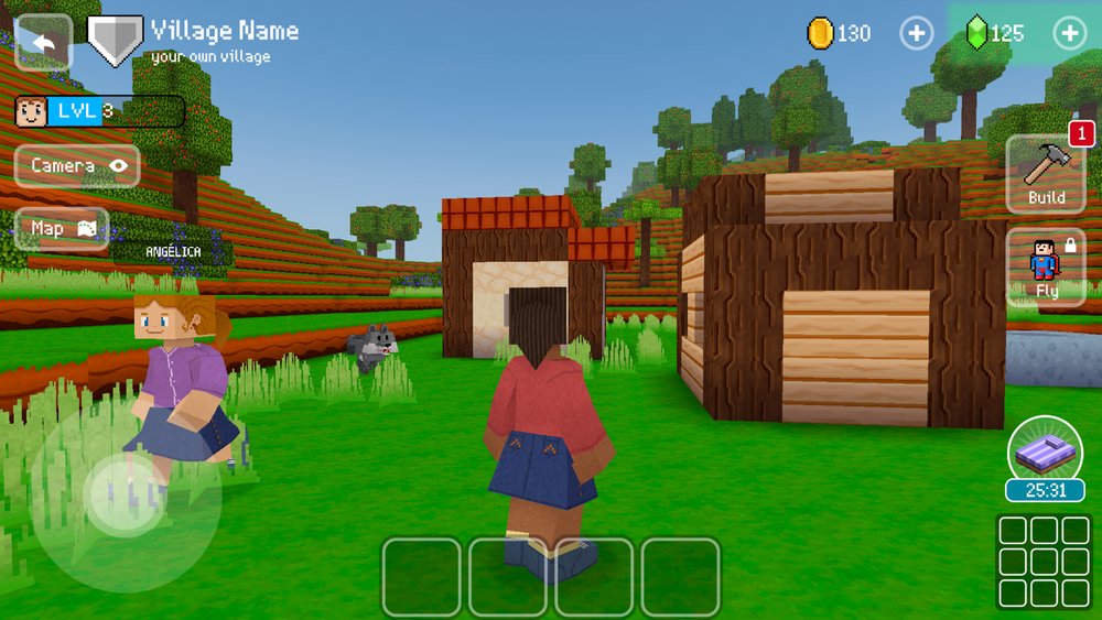 Скриншот Block Craft 3D для Android