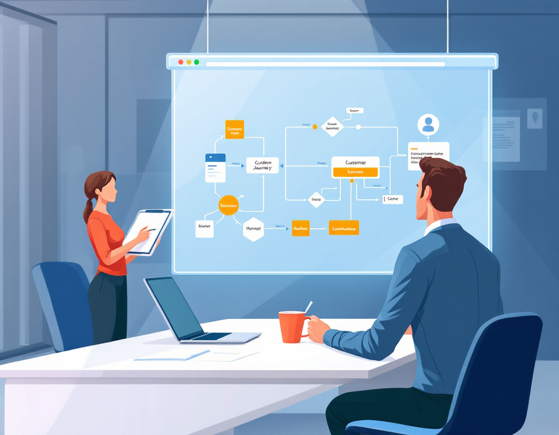 Анализ бизнес-процессов и планирование внедрения CRM в современном офисе