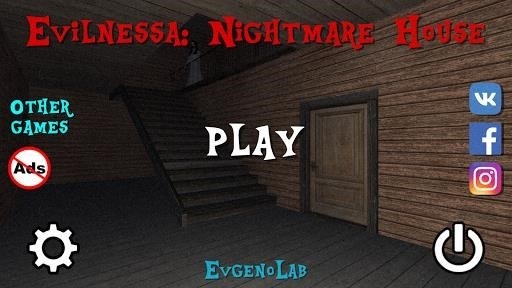 Скриншот Evilnessa: Nightmare House для Android