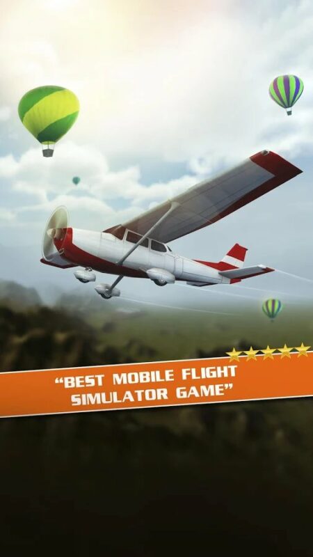 Скриншот Flight Pilot Simulator 3D для Android