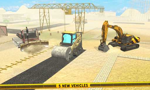 Скриншот Город строительства дорог для Android