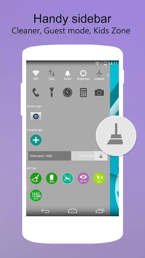 Скриншот KK Launcher Prime для Android