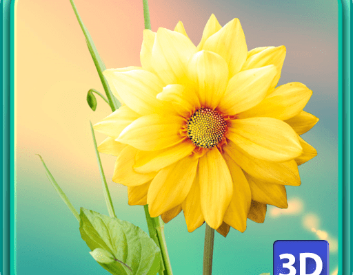 3D Цветы Живые Обои