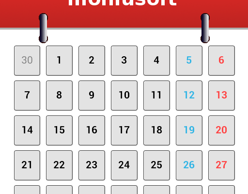 Moniusoft calendar для Андроид скачать бесплатно