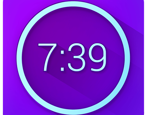 Neon Alarm Clock free
