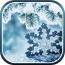 Падающие снежинки живые обои / Winter nature LWP