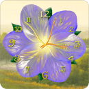 Живые обои 'Цветочные Часы' / Flower Clock Live Wallpaper