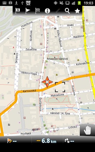 Скриншот MapFactor: GPS Navigation для Android