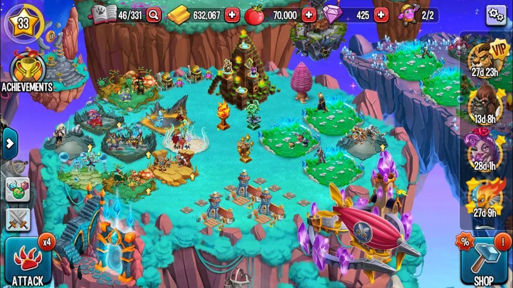 Скриншот Monster Legends для Android