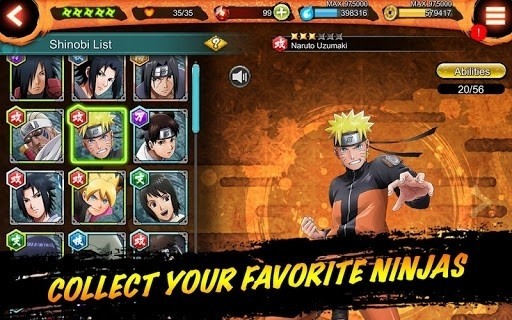 Скриншот Naruto X Boruto Ninja Voltage для Android