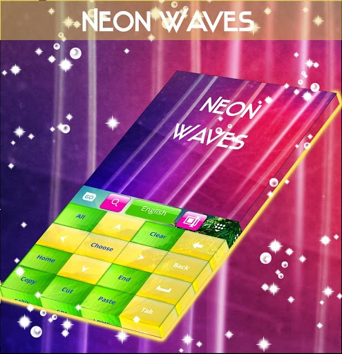 Скриншот Неоновые волны для Android