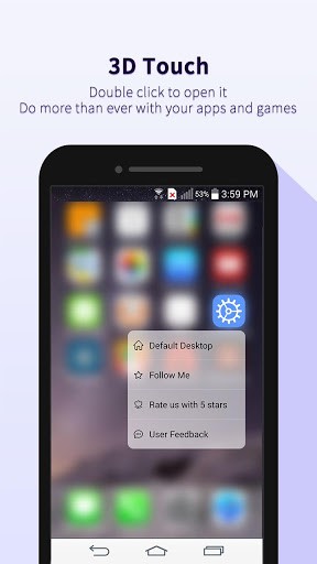 Скриншот OS10 Launcher для Android