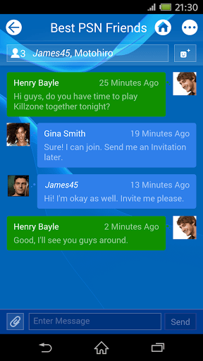 Скриншот PlayStation App для Android