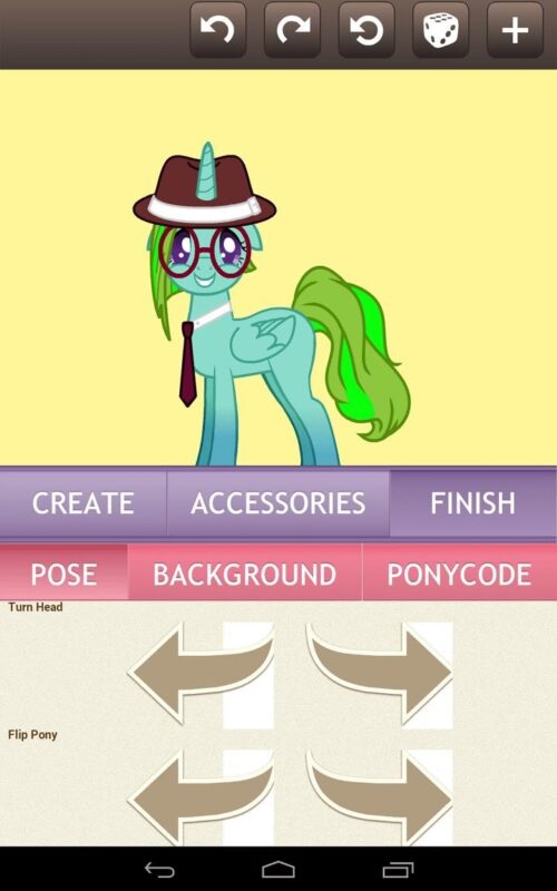 Скриншот Pony Creator для Android