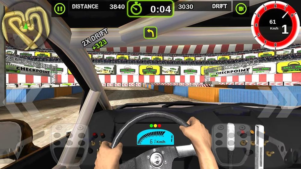 Скриншот Rally Racer Dirt для Android