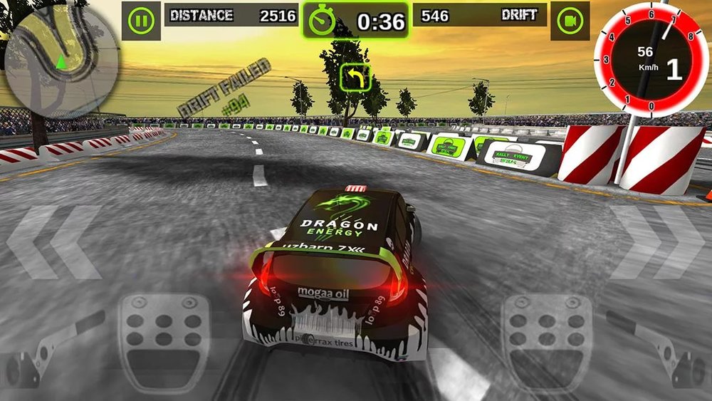 Скриншот Rally Racer Dirt для Android