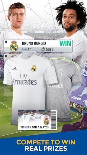 Скриншот Real Madrid Fantasy Manager’16 для Android