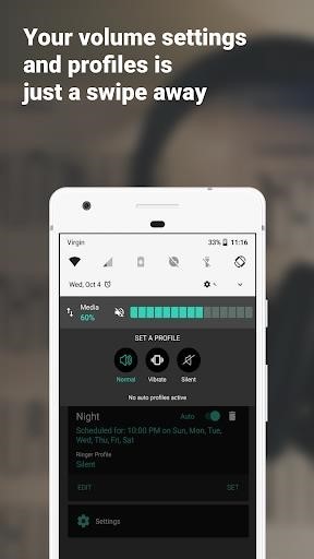 Скриншот Регулятор громкости для Android
