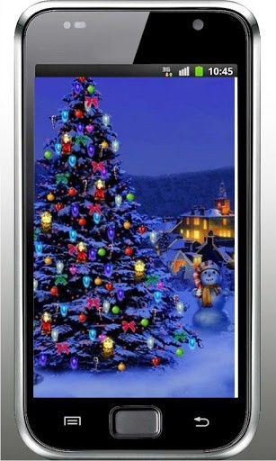 Скриншот Рождественская елка живые обои для Android