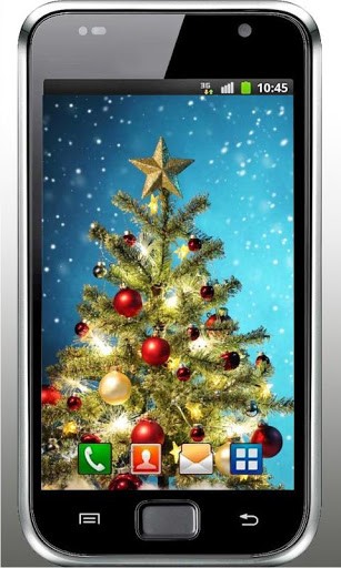 Скриншот Рождественская елка живые обои для Android