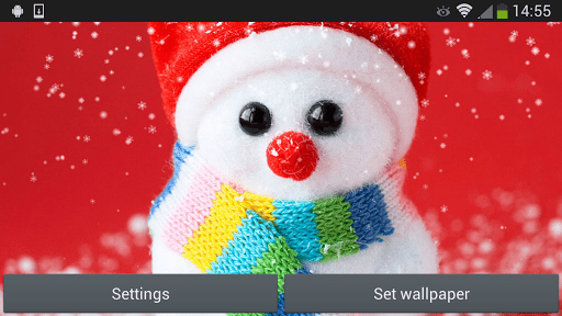 Скриншот Рождественский снеговик для Android