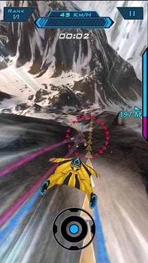 Скриншот Симулятор полета Wingsuit для Android
