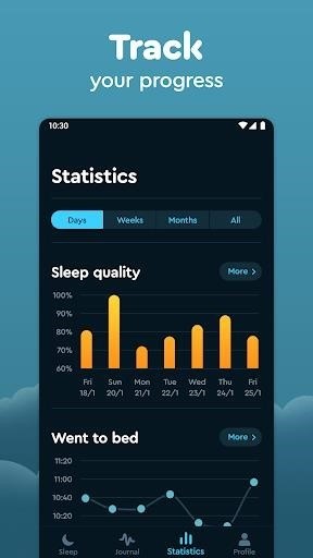 Скриншот Sleep Cycle для Android