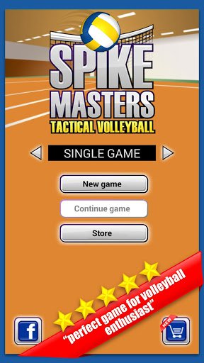 Скриншот Spike Masters Volleyball для Android