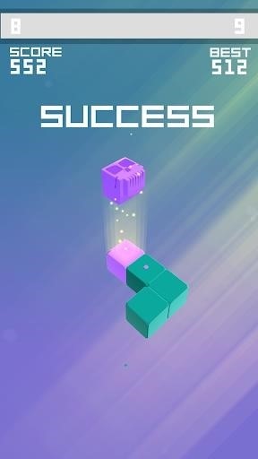 Скриншот Splashy Cube: Color Run для Android