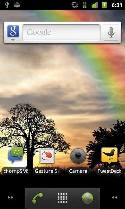 Скриншот Sun Rise Pro Live Wallpaper для Android