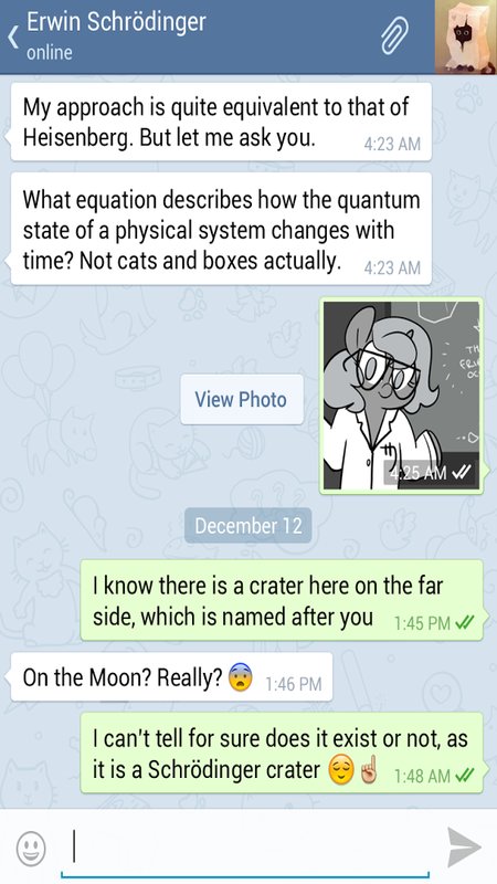 Скриншот Telegram для Android