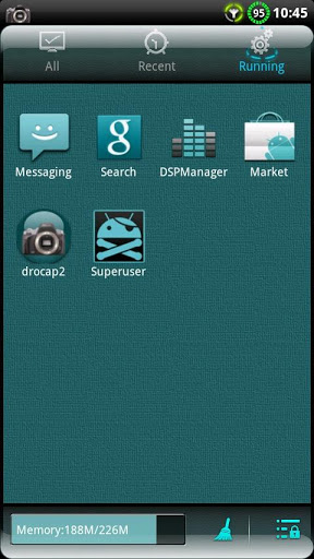 Скриншот Тема Cyanogen для Go Launcher для Android