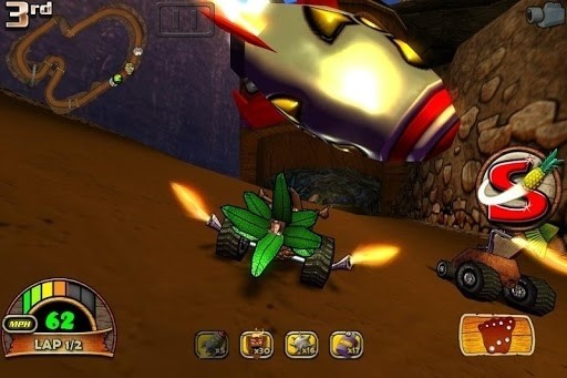 Скриншот Tiki Kart 3D для Android