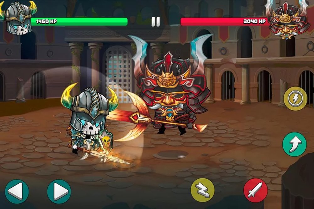 Скриншот Tiny Gladiators для Android