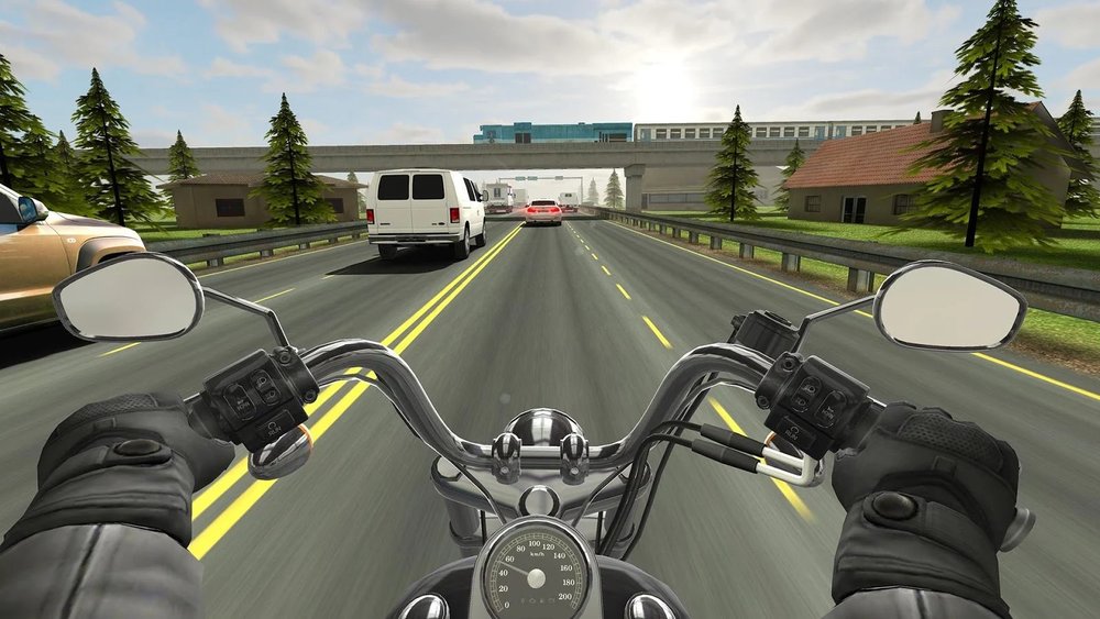 Скриншот Traffic Rider для Android