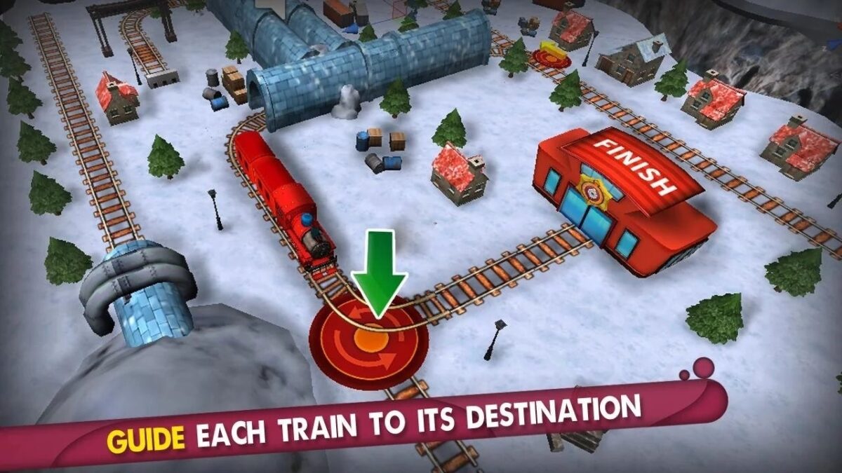 Скриншот Train Maze для Android