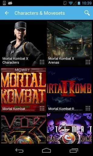Скриншот Викия: Mortal Kombat для Android