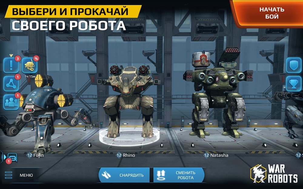 Скриншот War Robots для Android