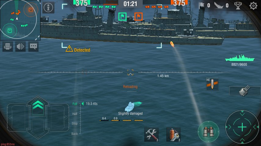 Скриншот World of Warships Blitz для Android