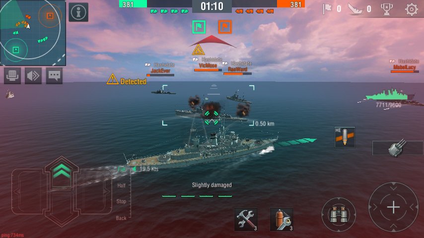 Скриншот World of Warships Blitz для Android