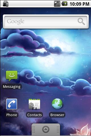 Скриншот Живые обои Звездный свет RU / Starlight LWP для Android