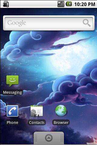 Скриншот Живые обои Звездный свет RU / Starlight LWP для Android