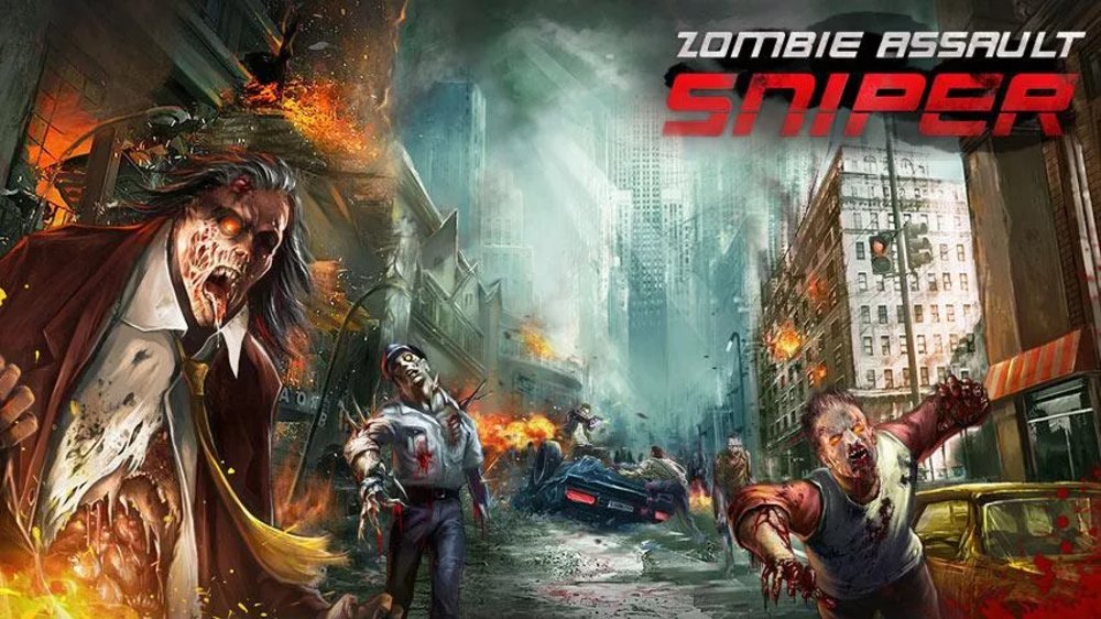 Скриншот Zombie Assault: Sniper для Android